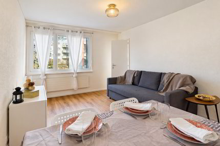 STUDIO RÉNOVÉ ET DISPONIBLE DE SUITE - VOTRE PREMIER CHEZ-VOUS À LA CHAUX-DE-FONDS ! 1/3