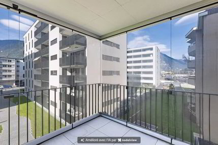 Élégant 3.5 pièces avec loggia à deux pas de la gare 1/5