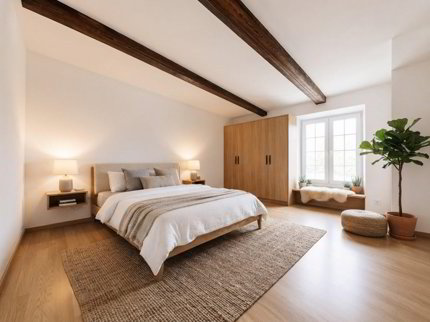 DUPLEX DE 2.5 PIÈCES AVEC POUTRES APPARENTES AU COEUR DE LA VIEILLE VILLE DE BIENNE 1/3