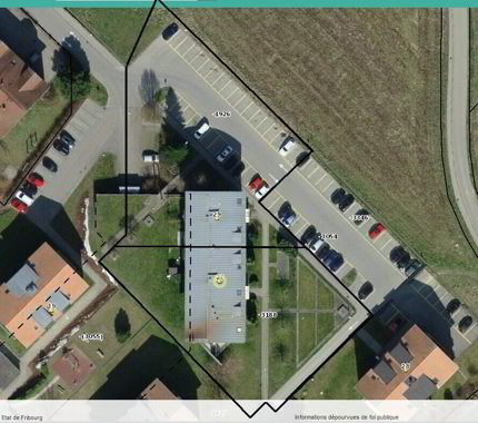 Parking extérieur en location à Domdidier 1/1