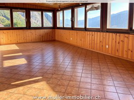 Chalet de caractère surplombant la vallée 1/5