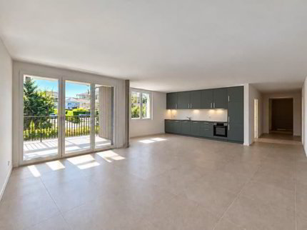 Appartement neuf de 2.5 pièces avec balcon à Saint-Prex 1/1