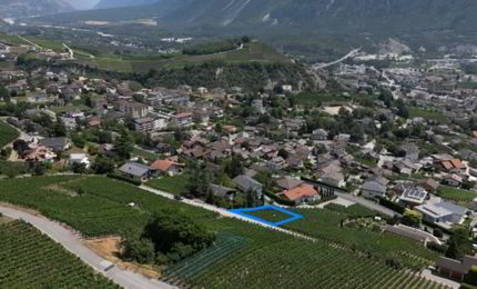 Veyras, terrain à bâtir de 588 m2 avec IBUS de 0.5 avec une... 1/5