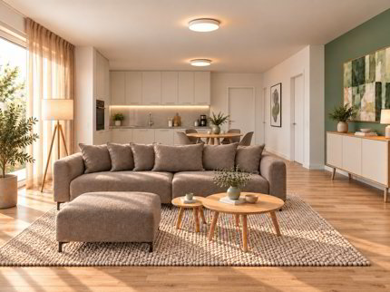 3.5-Zimmer-Apartment mit 2 Schlafzimmern | LOU Luzern 1/5