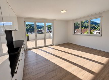2.5 Zi-Attika Wohnung in einem NEUBAU mit grosser Terrasse 52 m², Zweitvermietung 1/5
